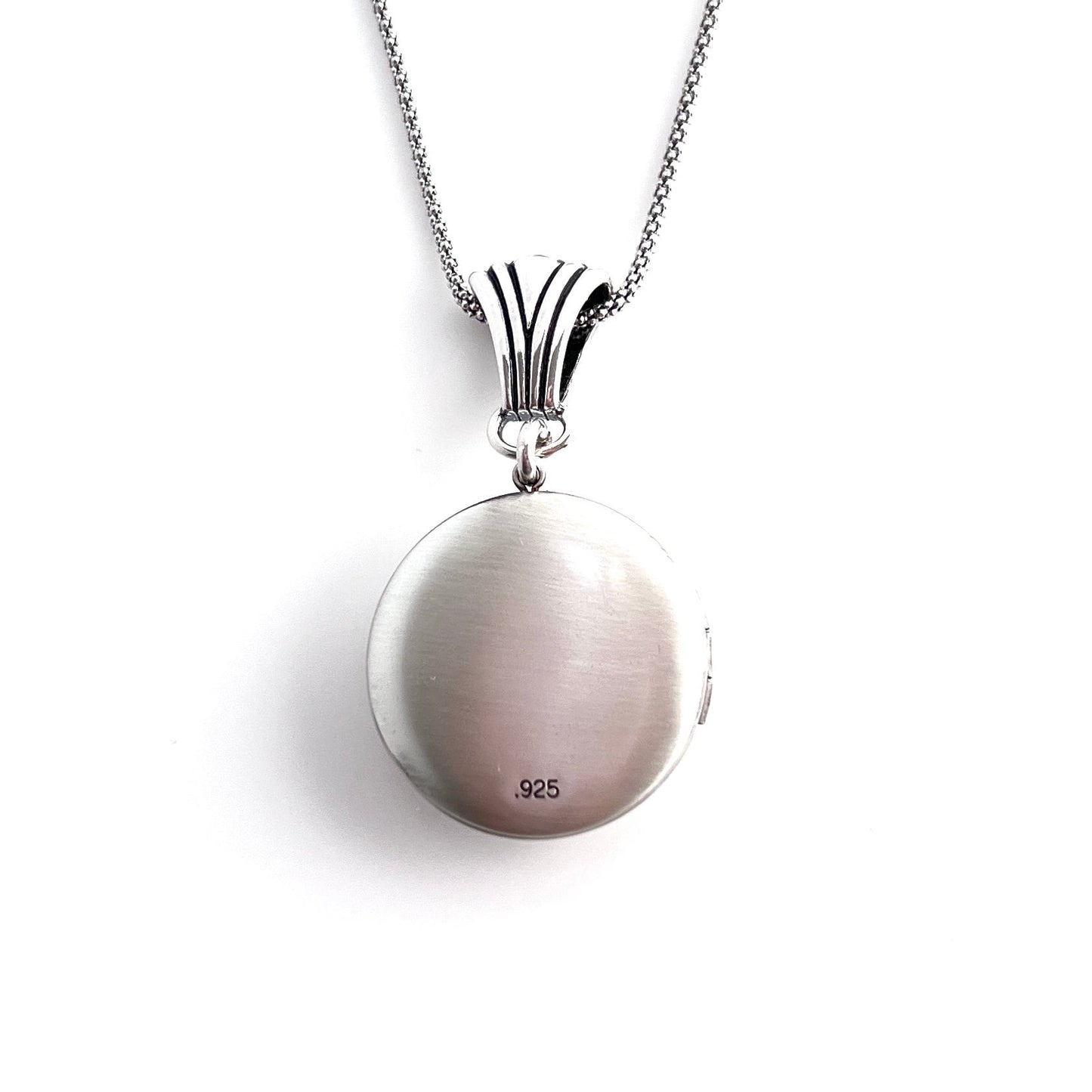 Adjustable Bunny Photo Locket Necklace