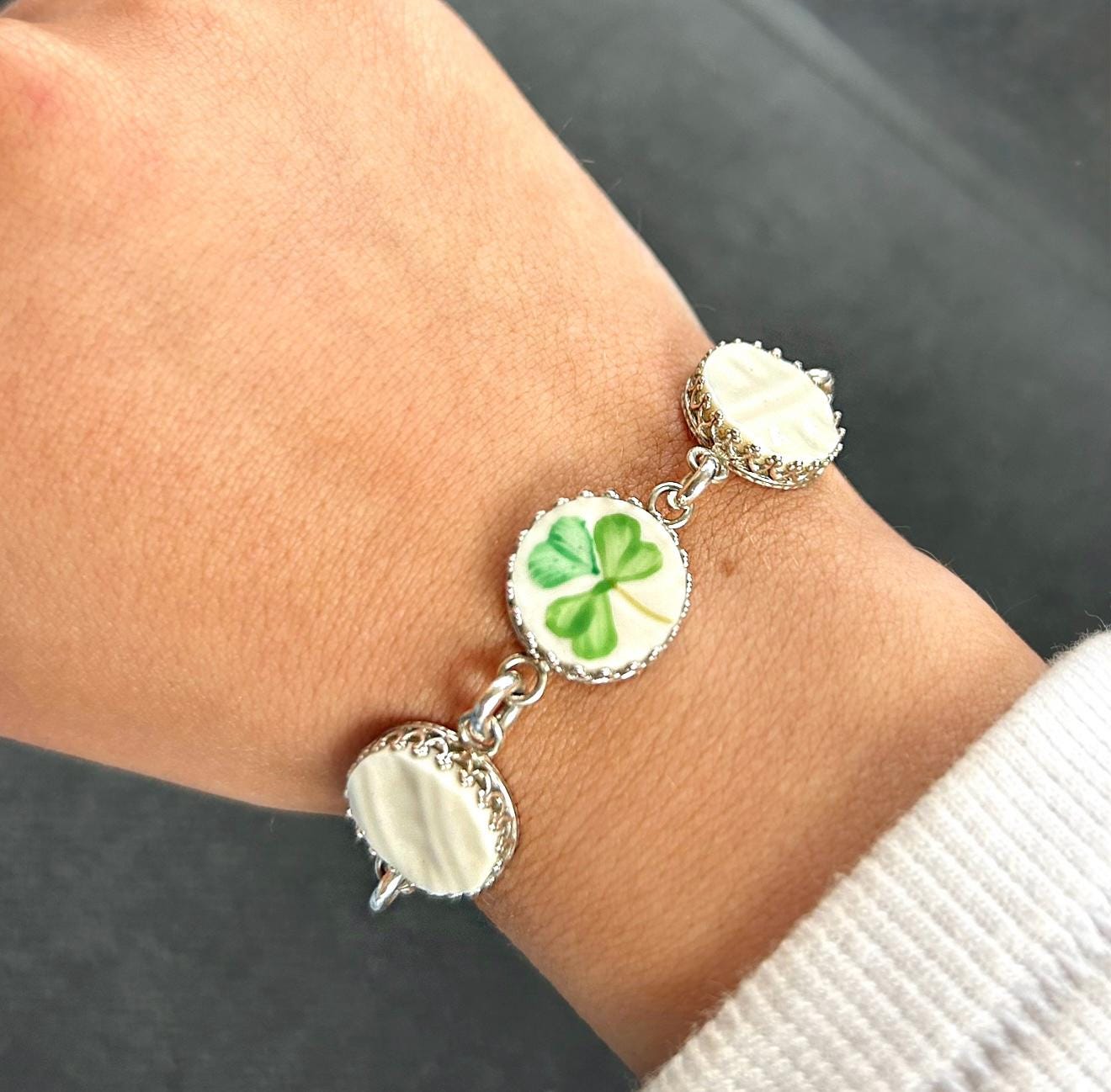 Belleek Celtic Bracelet
