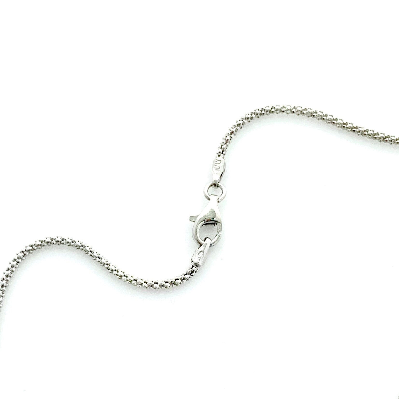 Shelley China Vintage Necklace, 20th Anniversary Gift for Wife, Blue Broken China Jewelry, Silver Pearl Necklace, Unique Gifts for Women