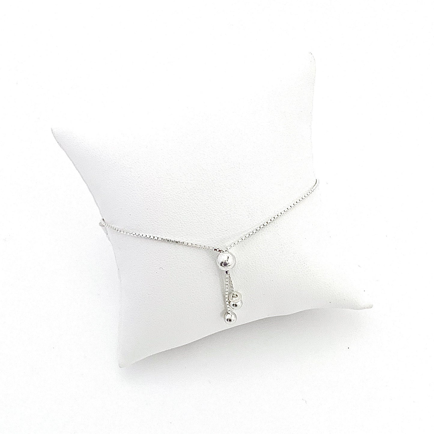Dainty Holiday Lenox Adjustable Sterling Silver Bracelet, Broken China Jewelry Gifts, Unique Christmas Stocking Stuffers for Women