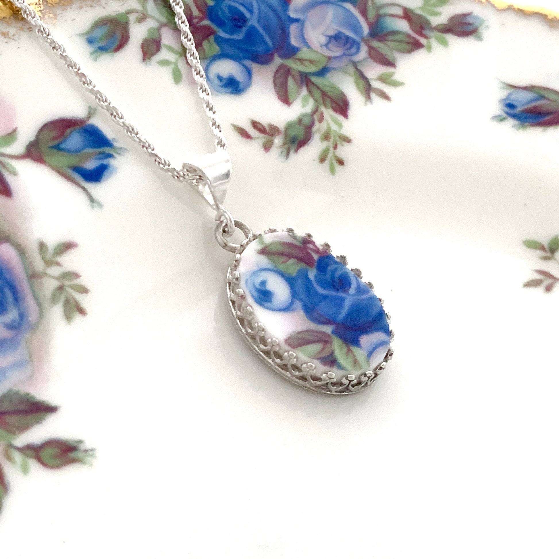 Moonlight Rose Necklace