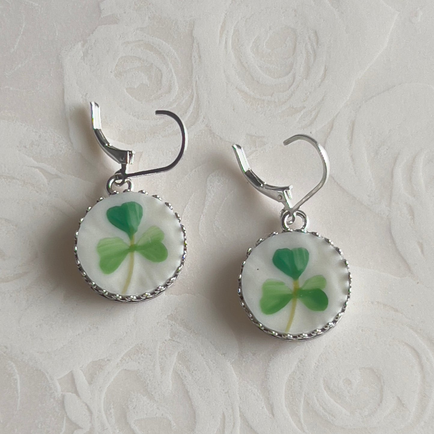 Belleek Celtic Earrings