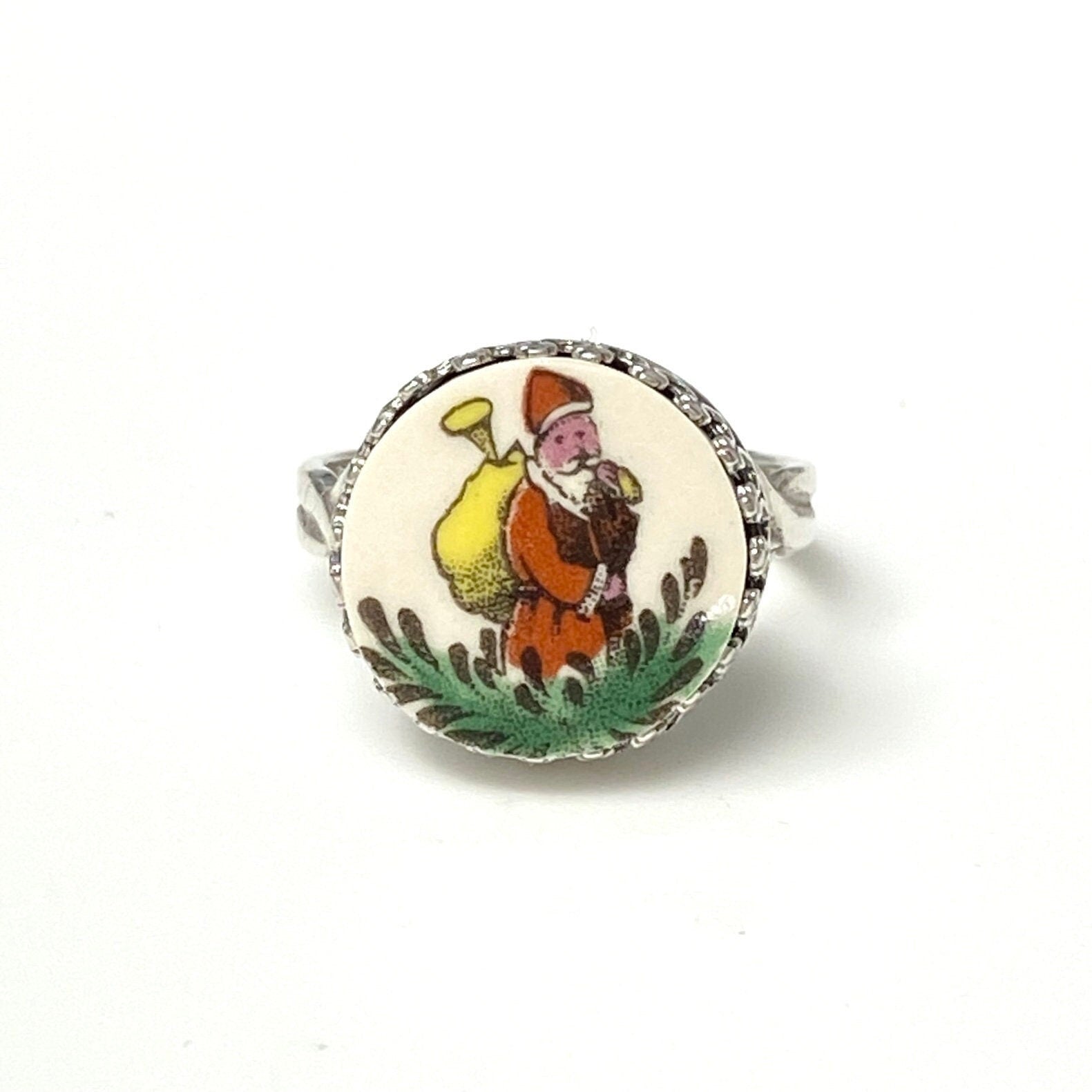 Spode Christmas Tree Santa Ring