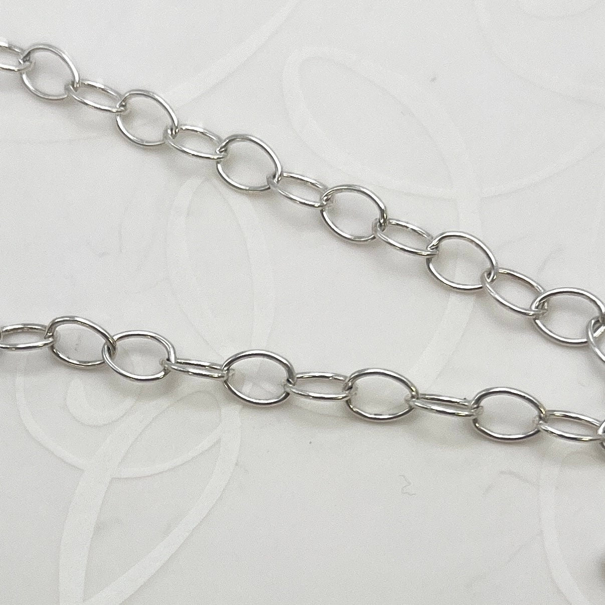 CUSTOM ORDER Silver Toggle Broken China Jewelry Necklace, Unique 20th Anniversary Gift for Wife, Sterling Paper Clip Chain, Custom Made