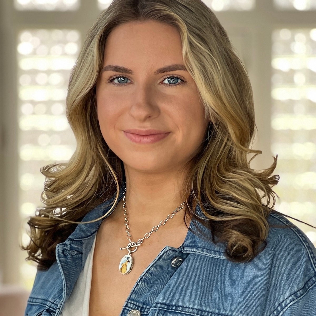 CUSTOM ORDER Silver Toggle Broken China Jewelry Necklace, Unique 20th Anniversary Gift for Wife, Sterling Paper Clip Chain, Custom Made