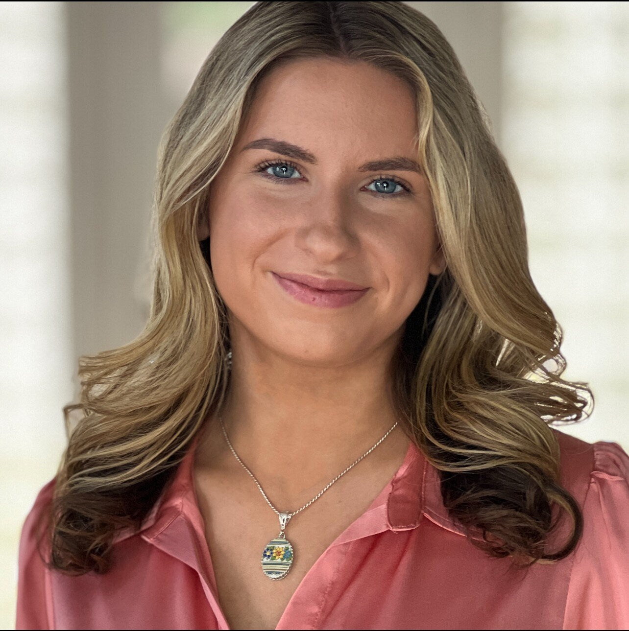 Lenox Autumn China, Victorian Necklace, 20th Wedding Anniversary Gift for Wife, Broken China Jewelry