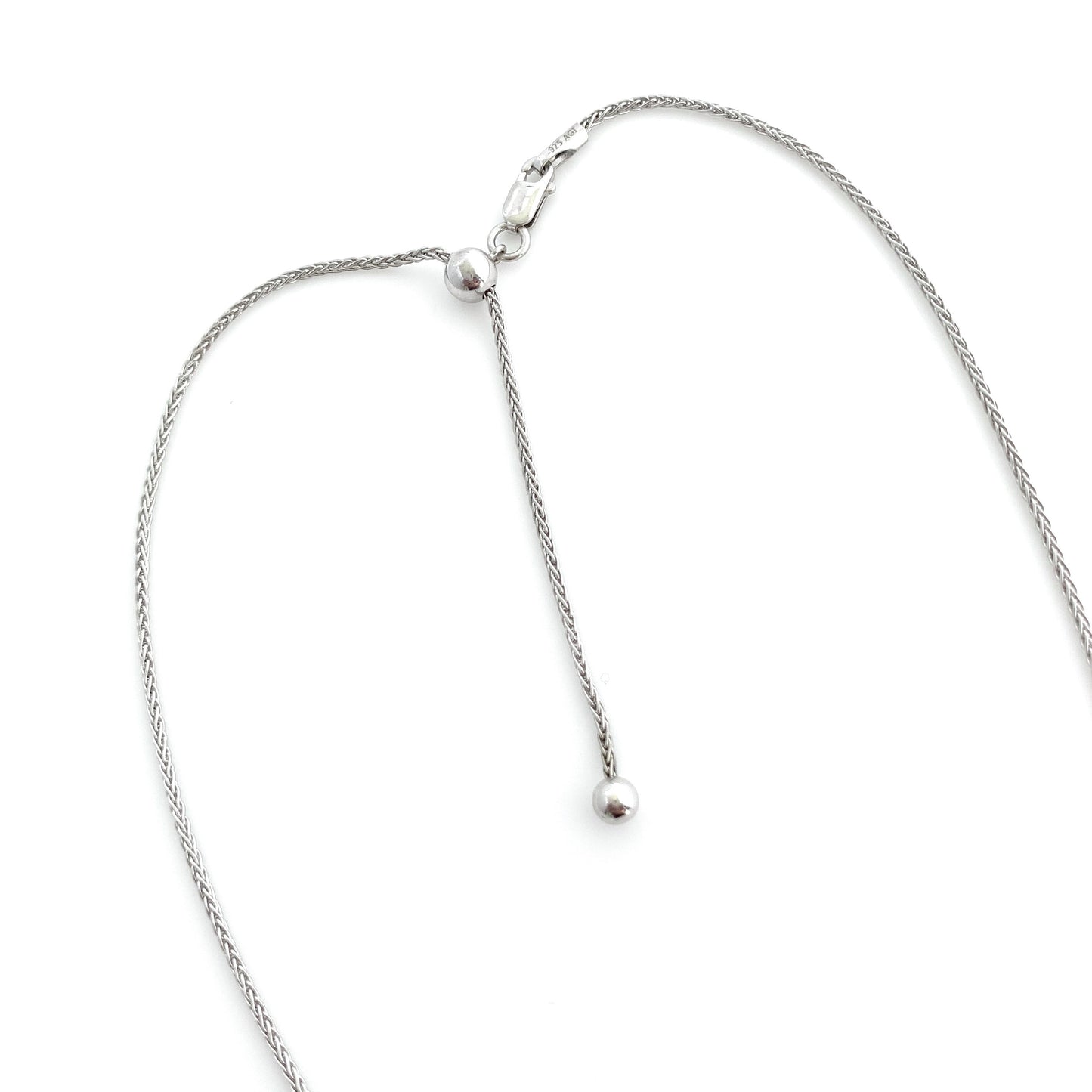 Forget Me Not Sapphire and Pearl Necklace, 20th Anniversary Gifts, Sterling Silver Broken China Jewelry