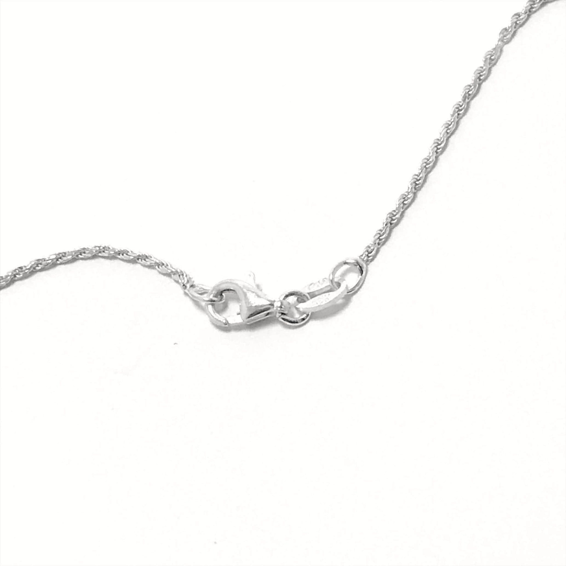 Celtic Necklace, Irish Broken China Jewelry, 20th Anniversary Gift for Wife, Sterling Silver, Repurposed Belleek China Gifts for Her