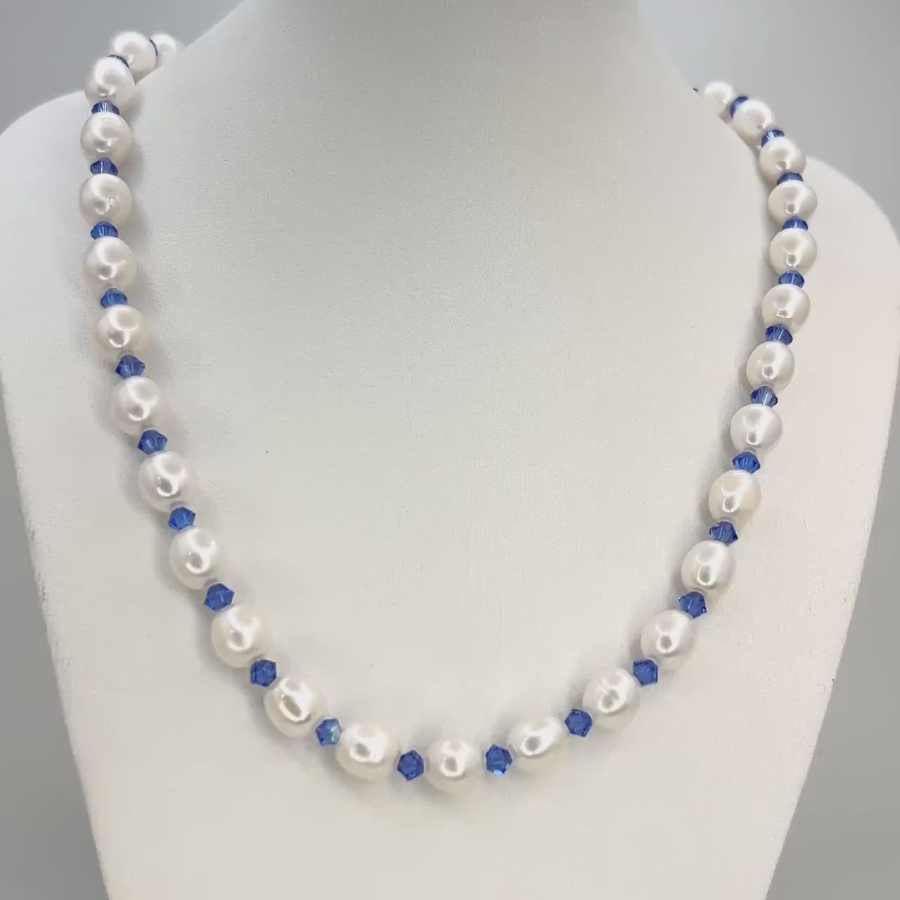 Freshwater Pearl Necklace, 30th Wedding Anniversary Gift for Wife, Keepsake Gifts for Her